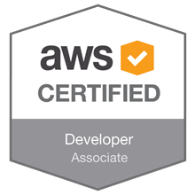 AWS Developer Associate — badge de certificação