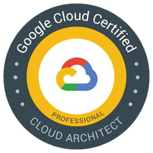 Google Cloud certification — badge de certificação