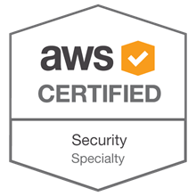 AWS Security Specialty — badge de certificação
